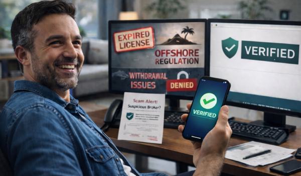 چگونه اعتبار بروکر را بررسی کنیم