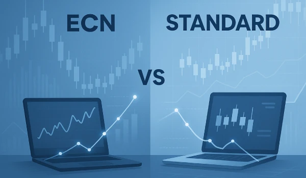 فرق حساب ecn و standard