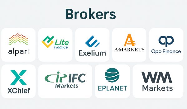 لیست بهترین بروکر های فارکس